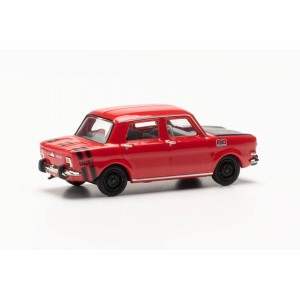 Herpa 024358-003 Voiture Simca Rallye II, rouge / jantes noires Herpa Herpa_024358-003 - 2