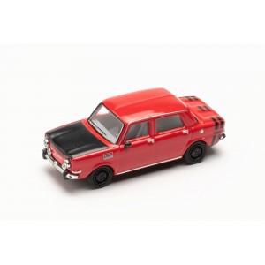 Herpa 024358-003 Voiture Simca Rallye II, rouge / jantes noires Herpa Herpa_024358-003 - 2