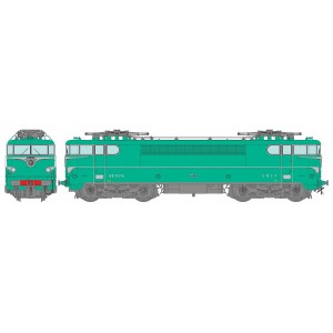Ree Modeles MB202.S Locomotive électrique BB 9216, Verte, avec jupes, AVIGNON, sonore, panthos motorisés Ree Modeles MB-202.S - 