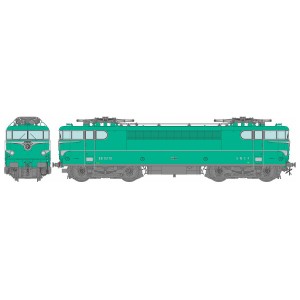 Ree Modeles MB203 Locomotive électrique BB 9218, Verte, sans jupes, sans feux rouge, BORDEAUX Ree Modeles MB-203 - 1