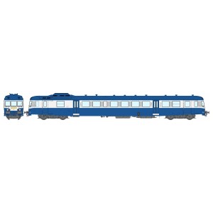 Ree Modeles MB232.S Autorail X 2853 modernisé, Bleu, Logo en relief, TOULOUSE, SNCF, digital sonore Ree Modeles MB-232.S - 1