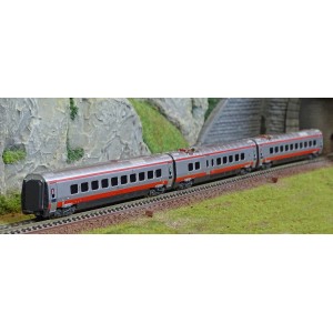 Arnold HN3511 Set de 3 complémentaires pour TGV ETR 610, FS, Frecciargento, ECE Milano – Frankfurt, échelle N Arnold HN3511 - 1