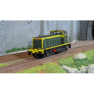 Ree Access JM008 Locomotive diesel BB 63792, vert 301, plaques en relief, SNCF Ree Modeles JM-008 - 1