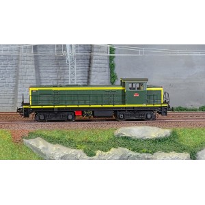 Ree Access JM008 Locomotive diesel BB 63792, vert 301, plaques en relief, SNCF Ree Modeles JM-008 - 2