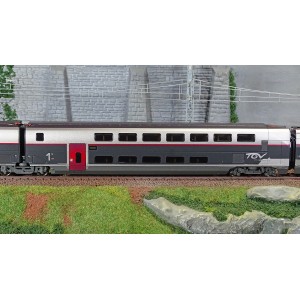 Jouef HJ2451S TGV Duplex Carmillon, 4 éléments, SNCF, digitale sonore Jouef HJ2451S - 5