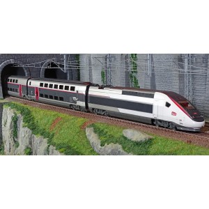 Jouef HJ2451S TGV Duplex Carmillon, 4 éléments, SNCF, digitale sonore Jouef HJ2451S - 7