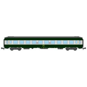 REE Modeles NW188 Voiture Couchette UIC B9c9x, toit haut, Livrée 160, toit gris Ree Modeles NW-188 - 3