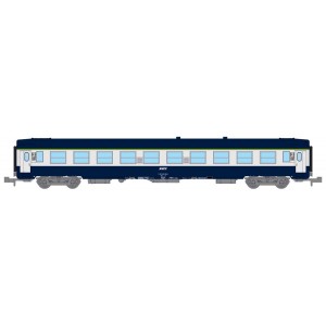 REE Modeles NW190 Voiture Couchette UIC B9c9x, toit bas, Livrée TEN, Logo encadré Ree Modeles NW-190 - 3