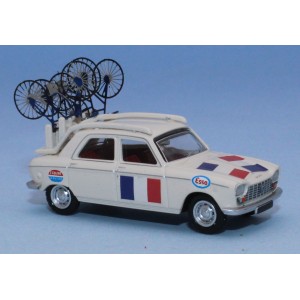 SAI 6282 Peugeot 204 équipe FRANCE 1967-1968 (avec porte vélos spécifique, vélos) Sai Sai_6282 - 1