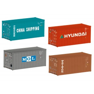 Marklin 76553 Set de 4 conteneurs 20ft Marklin Marklin_76553 - 1