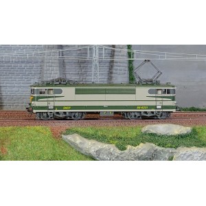 Ree Modeles MB196.S Locomotive électrique BB 9231, Verte "ARZENS", Bordeaux, sonore, panthos motorisés Ree Modeles MB-196.S - 2