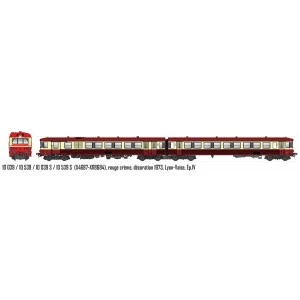 LS Models 10039S Autorail EAD X4687 - XR8684, rouge crème, décoration 1973, Lyon-Vaise, digital sonore Ls models Lsm_10039S - 5
