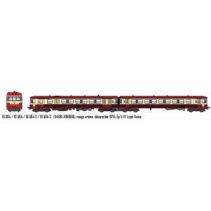 LS Models 10064 Autorail EAD X4691 - XR8688, rouge crème, décoration 1976, Lyon-Vaise Ls models Lsm_10064 - 5