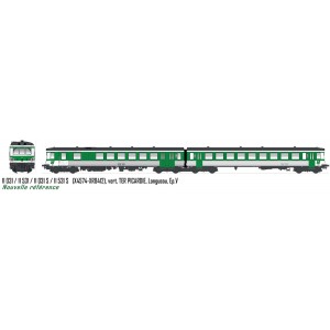 LS Models 11031S Autorail EAD X4574 - XR8412, vert, TER PICARDIE, Longueau, digital sonore Ls models Lsm_11031S - 5