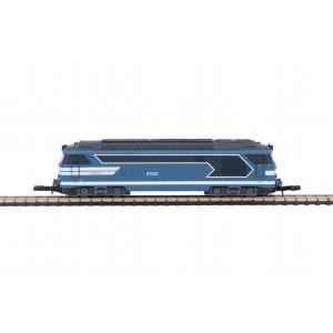 Azar L01-BL4D Locomotive diesel BB 67411, SNCF, livrée bleue, logo nouille, digitale, échelle Z AZAR Models AZAR_L01-BL4D - 5