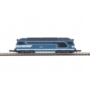 Azar L01-BL4D Locomotive diesel BB 67411, SNCF, livrée bleue, logo nouille, digitale, échelle Z AZAR Models AZAR_L01-BL4D - 5