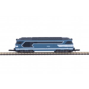 Azar L01-BL4D Locomotive diesel BB 67411, SNCF, livrée bleue, logo nouille, digitale, échelle Z AZAR Models AZAR_L01-BL4D - 6