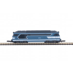 Azar L01-BL3D Locomotive diesel BB 67411, SNCF, livrée bleue, logo nouille, digitale, échelle Z AZAR Models AZAR_L01-BL3D - 6