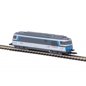 Azar L01-IS1A Locomotive diesel BB 67424, SNCF, livrée Isabelle, logo casquette, échelle Z AZAR Models AZAR_L01-IS1A - 4