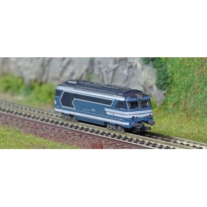 Azar L01-BL3D Locomotive diesel BB 67411, SNCF, livrée bleue, logo nouille, digitale, échelle Z AZAR Models AZAR_L01-BL3D - 3