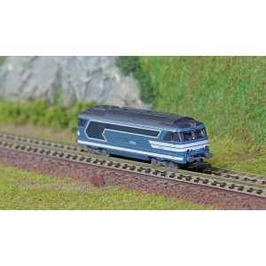 Azar L01-BL4D Locomotive diesel BB 67411, SNCF, livrée bleue, logo nouille, digitale, échelle Z AZAR Models AZAR_L01-BL4D - 3