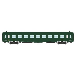 Ree Modeles VB400 Voiture voyageurs DEV AO Couchettes, SNCF, B9c9 myfi, vert 306, ep.III Ree Modeles VB-400 - 3