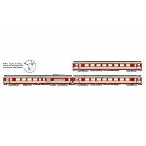 Jouef HJ4192 Set de 3 voitures voyageurs Grand Confort TEE Le Kléber, SNCF, A8u / A8tu / A4Dtux, éclairées Jouef HJ4192 - 7