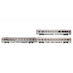 Jouef HJ4197 Set de 3 voitures voyageurs, EC Etoile du Nord, SNCF, Vru / A3rtu / A8u Jouef HJ4197 - 6