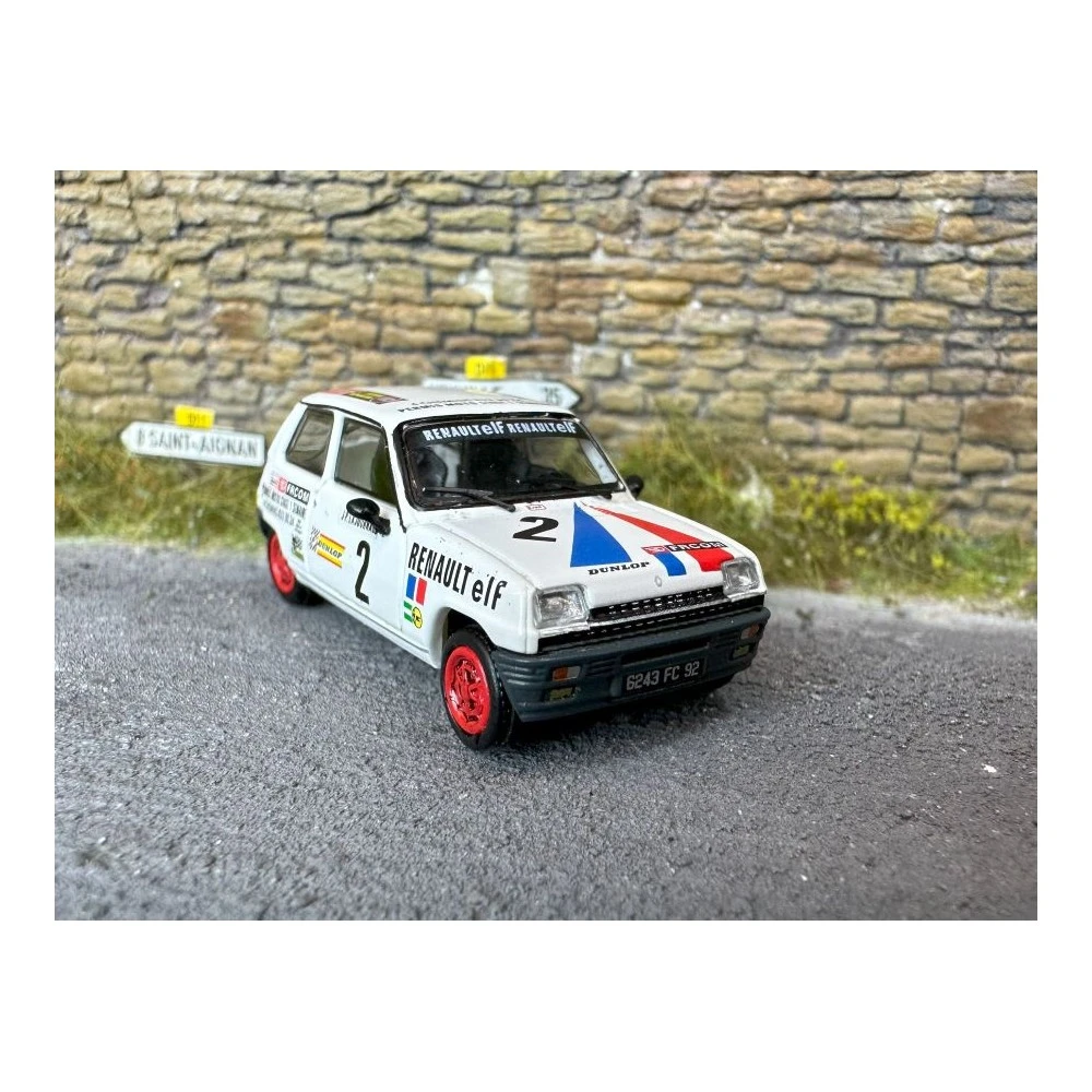 Ree Modeles CB164 Voiture Renault R5 Alpine Turbo coupé 1978, Sport JP. Lajournade Ree Modeles CB-164 - 1 Ree Modeles CB164 Voiture Renault R5 Alpine Turbo coupé 1978, Sport JP. Lajournade Ree Modeles CB-164 - 1