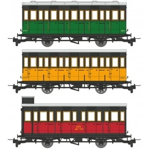 Ree Modeles VM040 Set de 3 wagons "CAGE A POULE", Train Touristique du VIVARAIS, HOm Ree Modeles VM-040 - 1