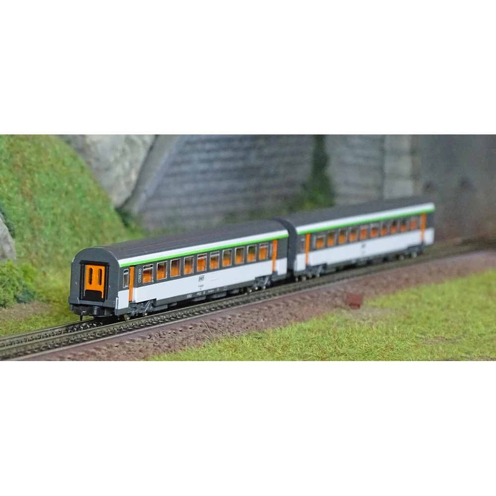Azar V01-ORP2 Set de voitures Corail VTU, 2ème classe, SNCF, échelle Z AZAR Models AZAR_V01-ORP2 - 1 Azar V01-ORP2 Set de voitures Corail VTU, 2ème classe, SNCF, échelle Z AZAR Models AZAR_V01-ORP2 - 1