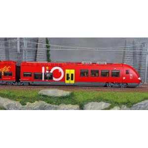 LS Models 10080S Autorail AGC Z 27871/27872, livré LIO, 4 caisses, digital sonore Ls models Lsm_10080S - 5