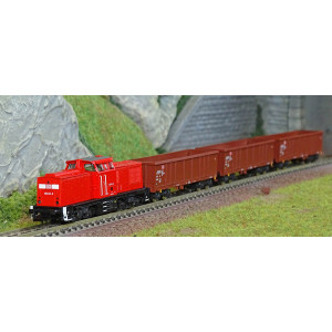 Fleischmann 5170005 Coffret de départ train marchandises locomotive diesel série 204, DB AG, digital, échelle N Fleischmann Fle_