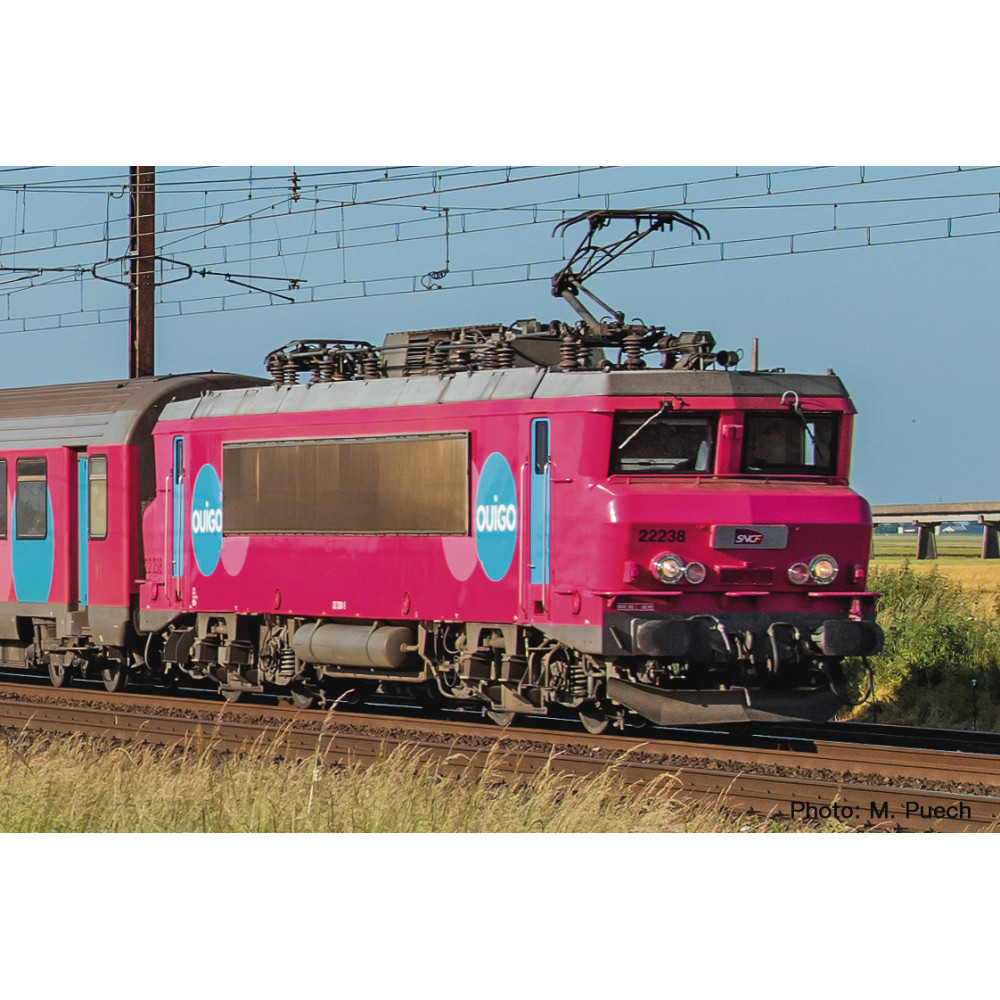 Roco 7510013 Locomotive électrique BB 22238, SNCF, Ouigo, digitale sonore Roco Roco_7510013 - 1 Roco 7510013 Locomotive électrique BB 22238, SNCF, Ouigo, digitale sonore Roco Roco_7510013 - 1