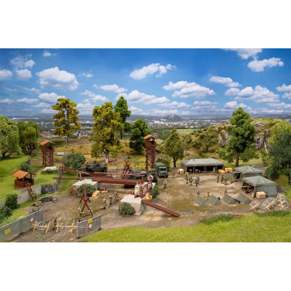 Faller 190039 Maquette, Coffret promotionnel Forces armées formation de base Faller Faller_190039 - 1