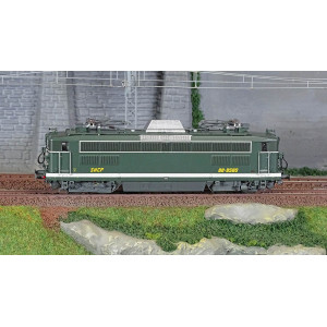 R37 HO41074DS Locomotive électrique BB 8580, SNCF, verte, Villeneuve, digital sonorisée Rail 37 - R37 R37_HO41074DS - 2