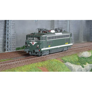 R37 HO41087DS Locomotive électrique BB 25564, SNCF, verte, tampons U6, Achères, digital sonorisée Rail 37 - R37 R37_HO41087DS - 