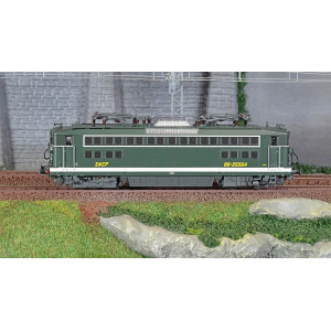 R37 HO41087DS Locomotive électrique BB 25564, SNCF, verte, tampons U6, Achères, digital sonorisée Rail 37 - R37 R37_HO41087DS - 