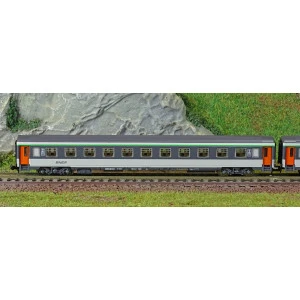 Piko 94504 Set de 2 voitures Corail Vu, 2ème classe et fourgon, SNCF, échelle N Piko Piko_94504 - 2
