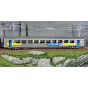 Piko 97312 Set de 2 voitures Corail Vtu, 2ème classe, Fluo Grand Est, SNCF Piko Piko_97312 - 4