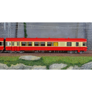 LS Models 10063S Autorail EAD X4696 - XR8693, rouge crème, décoration 1976, Longueau, digital sonore Ls models Lsm_10063S - 3