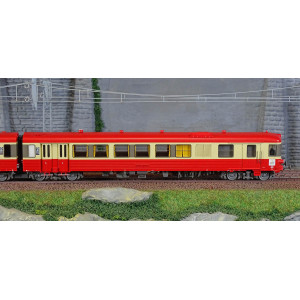 LS Models 10064S Autorail EAD X4691 - XR8688, rouge crème, décoration 1976, Lyon-Vaise, digital sonore Ls models Lsm_10064S - 3