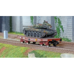 Ree modeles WBA037 Wagon Porte-char Rlmmp, SNCF + Char AMX 30B - LA MARNE Ree Modeles WBA-037 - 3