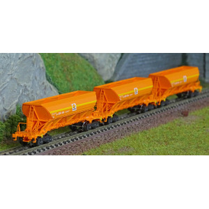 REE Modeles NW271 Set de 3 trémies EX, SNCF, Colas Rail, nouveau logo Ree Modeles NW-271 - 1