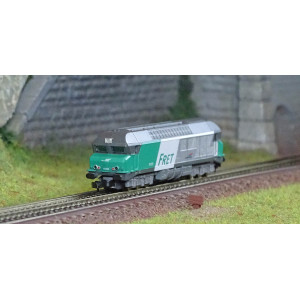 Azar L02-FR1D Locomotive diesel CC 72035, SNCF, livrée FRET, digitale, échelle Z AZAR Models AZAR_L02-FR1D - 1