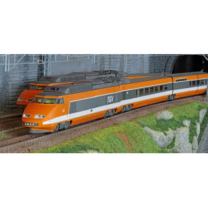 Ree Modeles TGV001 Set de 5 éléments TGV PSE Rame Origine N°69, SNCF Ree Modeles TGV-001 - 1