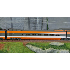 Ree Modeles TGV001 Set de 5 éléments TGV PSE Rame Origine N°69, SNCF Ree Modeles TGV-001 - 4