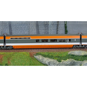 Ree Modeles TGV001 Set de 5 éléments TGV PSE Rame Origine N°69, SNCF Ree Modeles TGV-001 - 5