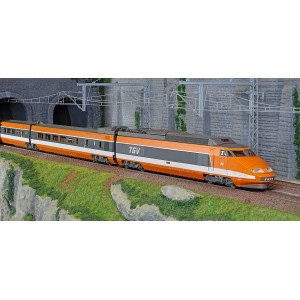 Ree Modeles TGV001 Set de 5 éléments TGV PSE Rame Origine N°69, SNCF Ree Modeles TGV-001 - 8