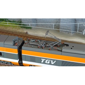 Ree Modeles TGV001 Set de 5 éléments TGV PSE Rame Origine N°69, SNCF Ree Modeles TGV-001 - 9